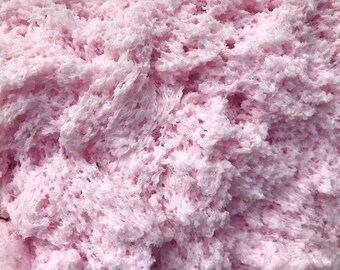 Pink seafoam cloud slime