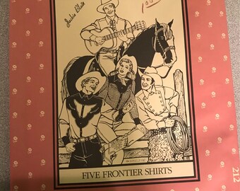 Folkwear 212 pattern - Five Frontier Shirts