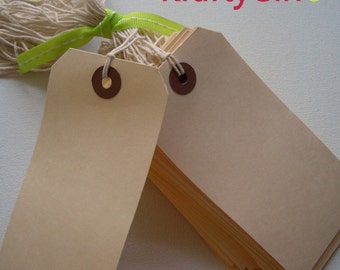 Large Manila Shipping Tags - 50