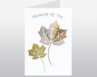 Thinking of You Card Leaf WWTH01