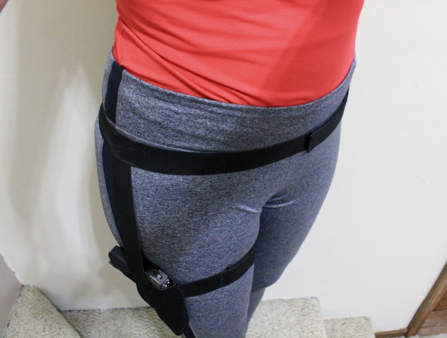 High Waist Running leggings women Mobile Phone pocket