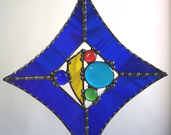 Stained Glass Leadlight Suncatcher