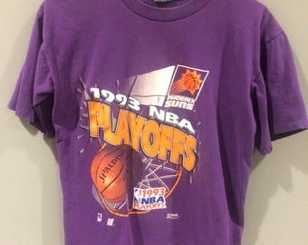 Vintage 90s Phoenix Suns basketball NBA playoffs salem shirt