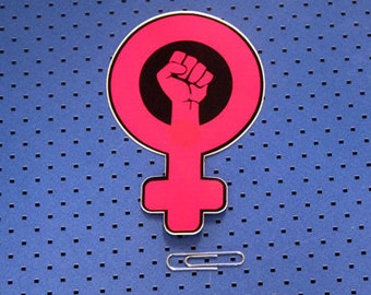 Feminist Revolution Bumper Sticker