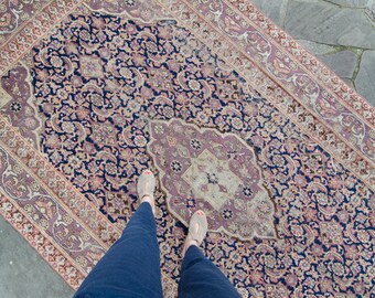 Antique Karabagh 6’ x 11’2” Armenian Caucasian Rug Handwoven Rugs 1800's - FREE DOMESTIC SHIPPING