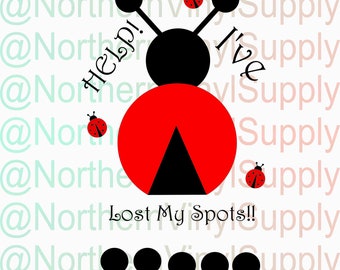 Ladybug Birthday Game - Ladybug Theme Birthday Party - Ladybug Game - Lady Bug Game - Printable File - Ladybug SVG - FILE ONLY - Ladybug pdf