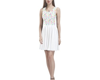 Paint splatter dress | Etsy