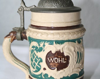 Small Kinder German Beer Stein