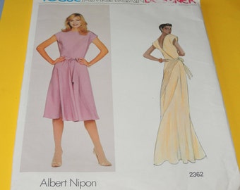Uncut 12 VOGUE 2362 American Designer Albert Nipon