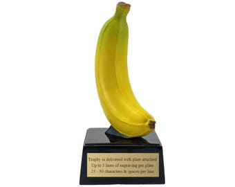 BANANA TROPHY / Top Banana Award - Great School - Corporate - Business - Employee Award - Decade Awards Exclusive