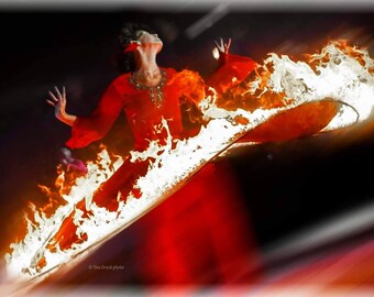 Whirling Skirt, Sufi Skirt, Skirt for Whirling, Fire Skirt