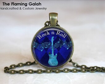 GUITAR Pendant • Electric Guitar • Bass Guitar • Electric Guitar • Guitarist • Gift Under 20 • Made in Australia (P0096)