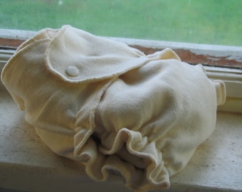 Organic Hemp Fitted Diaper 10-35lbs