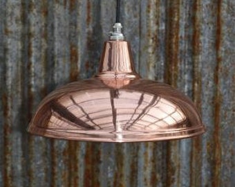 Beautiful vintage styled copper ceiling light hanging lamp shade pendant lamp NCSR4