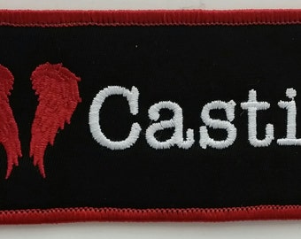 I Heart Castiel Embroidery Patch (FREE SHIPPING)
