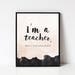 Gift for TEACHERS Teacher Gift Wall Art Print Many Sizes