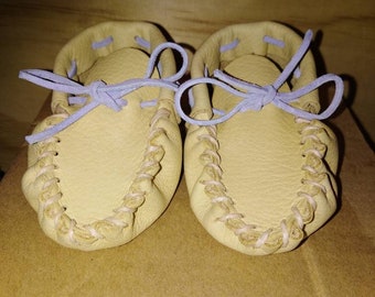 Baby boy moccasins 6-9 months
