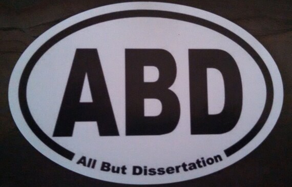 All but dissertation