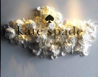 One set of Paper Hydrangea Flower Backdrop