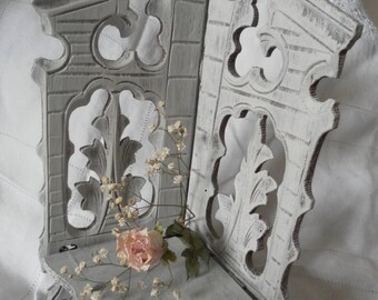 Oratory patinated folding shelf LCV