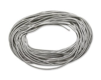 Hand spun pewter - Tin thread - Tenntråd