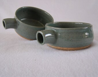 Bowls (set of 4) - Grey soup bowls