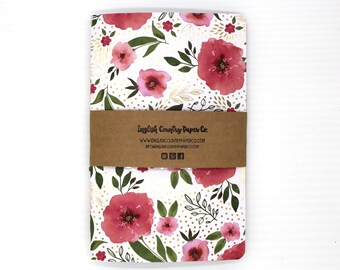 SALE Bullet Journal | Bullet Journal Notebook | Custom Journal | Dot Grid Journal | Floral Notebook | Travel Journal | Eco Friendly