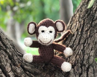Monkey amigurumi, crochet monkey