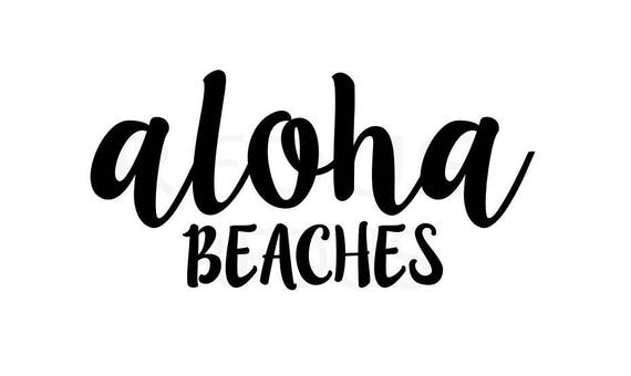 Free Free Aloha Summer Svg Free 813 SVG PNG EPS DXF File