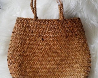 Woven Rattan Bag