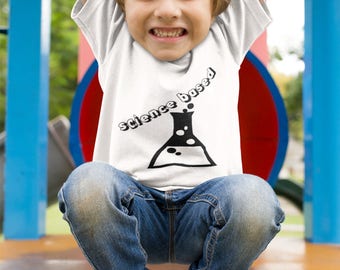 Gender neutral Science based kid's graphic tee