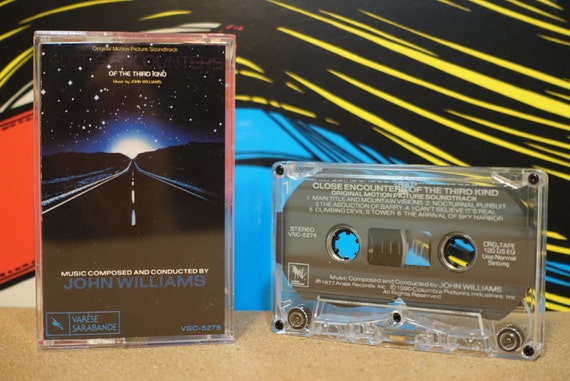 Close Encounters Of The Third Kind (Original Motion Picture Soundtrack) by John Williams Vintage Cassette Tape