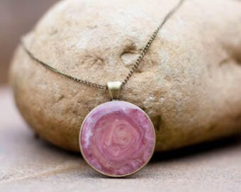 Resin Pendant Necklace