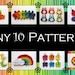 Your Choice of 10 Crochet Patterns (PDF)