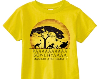 Kids T-shirt Lion King Shirts for Kids Toddler T-shirt