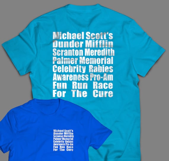 The Office "Meredith Rabies Awareness Fun Run" Shirt Men's, Women's and Long Sleeve Available