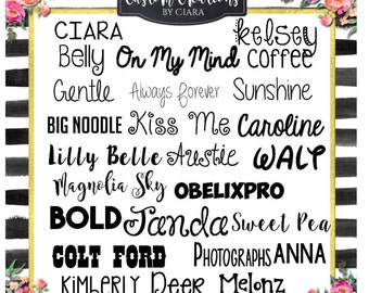 Name Decal - Name Vinyl Decal - Monogram - Vinyl Name Decal - Outdoor Vinyl Decal - Monogram Name Decal