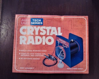 Crystal radio | Etsy