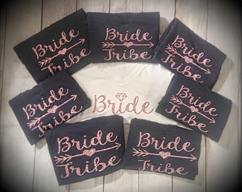Bride Tribe T Shirts-BULK 10 or more!