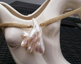 Free Shipping Baroque Bead Pendant