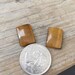 Tiger eye cabs matched pair