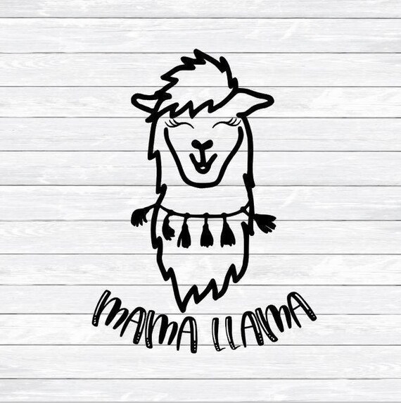 Free Free Mama Llama Svg 910 SVG PNG EPS DXF File