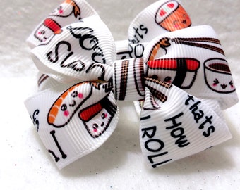 Girly Sushi Lover Bow Set