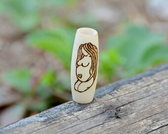 Dready motherlove - mama dreadlock bead - handmade with love