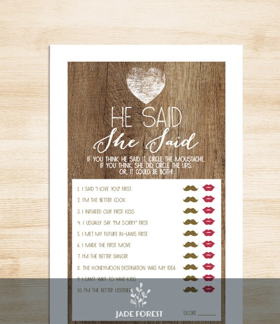 Rustic Bridal Shower Game DIY // Distressed Rustic Wood Heart