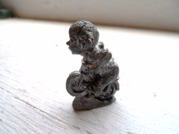 tiny pewter figurines