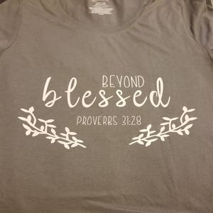 beyond blessed t shirt