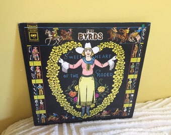 The Byrds Sweetheart of the Rodeo Vinyl Record Album NEAR MINT condition
