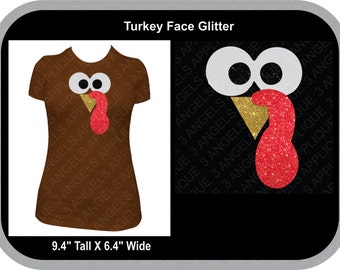 Turkey Face SVG Cutter Design INSTANT DOWNLOAD