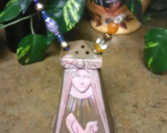 Antique Egyptian Hair Pin Holder
